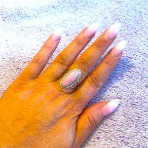✨Pink Rhodonite ring✨